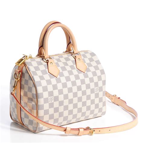 louis vuitton damier azur speedy bandouliere 25|louis vuitton bandouiller 25 bag.